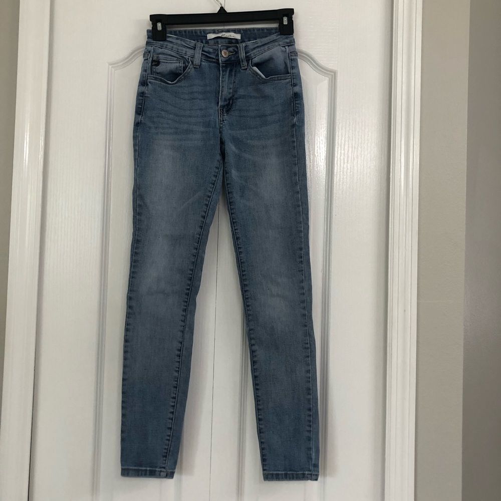 Kancan womens estilo skinny jeans blue 1/24